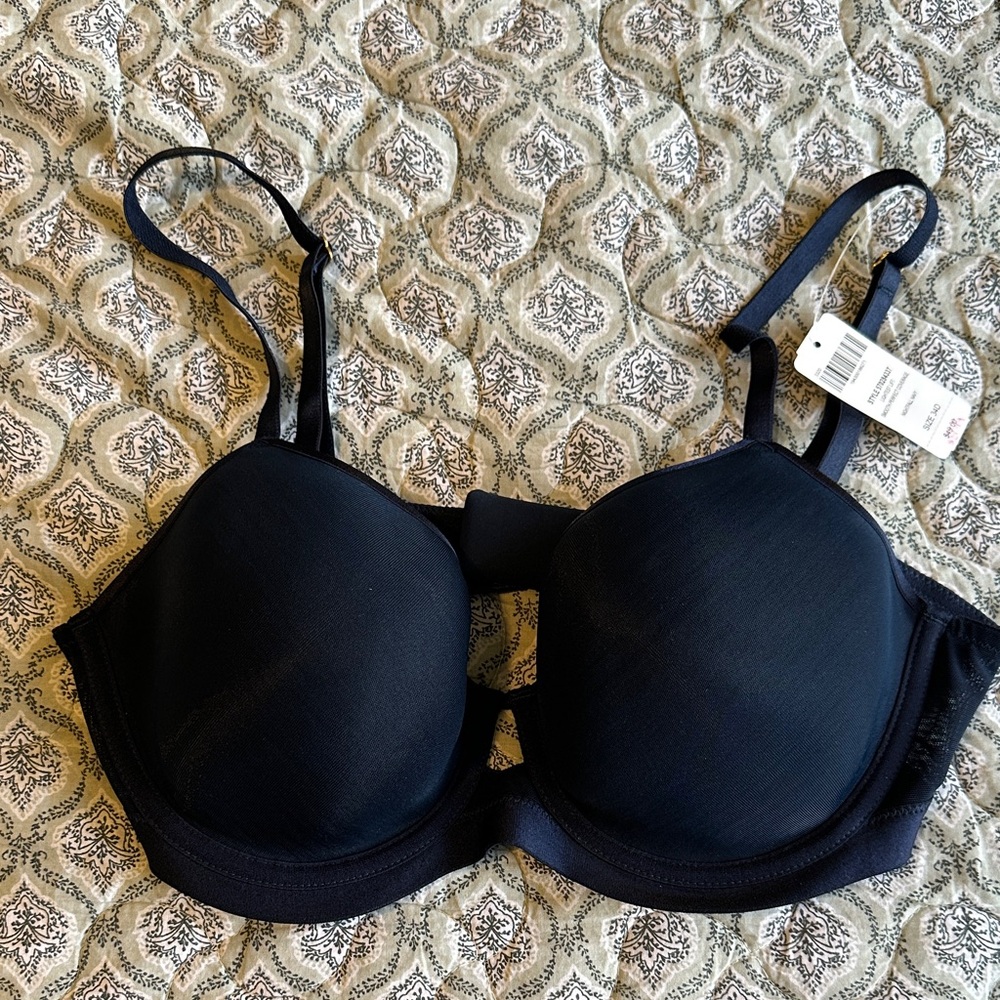 Soma | Lightest Lift Smooth | Perfect Coverage Size | 34D NWT | Nightfall Navy